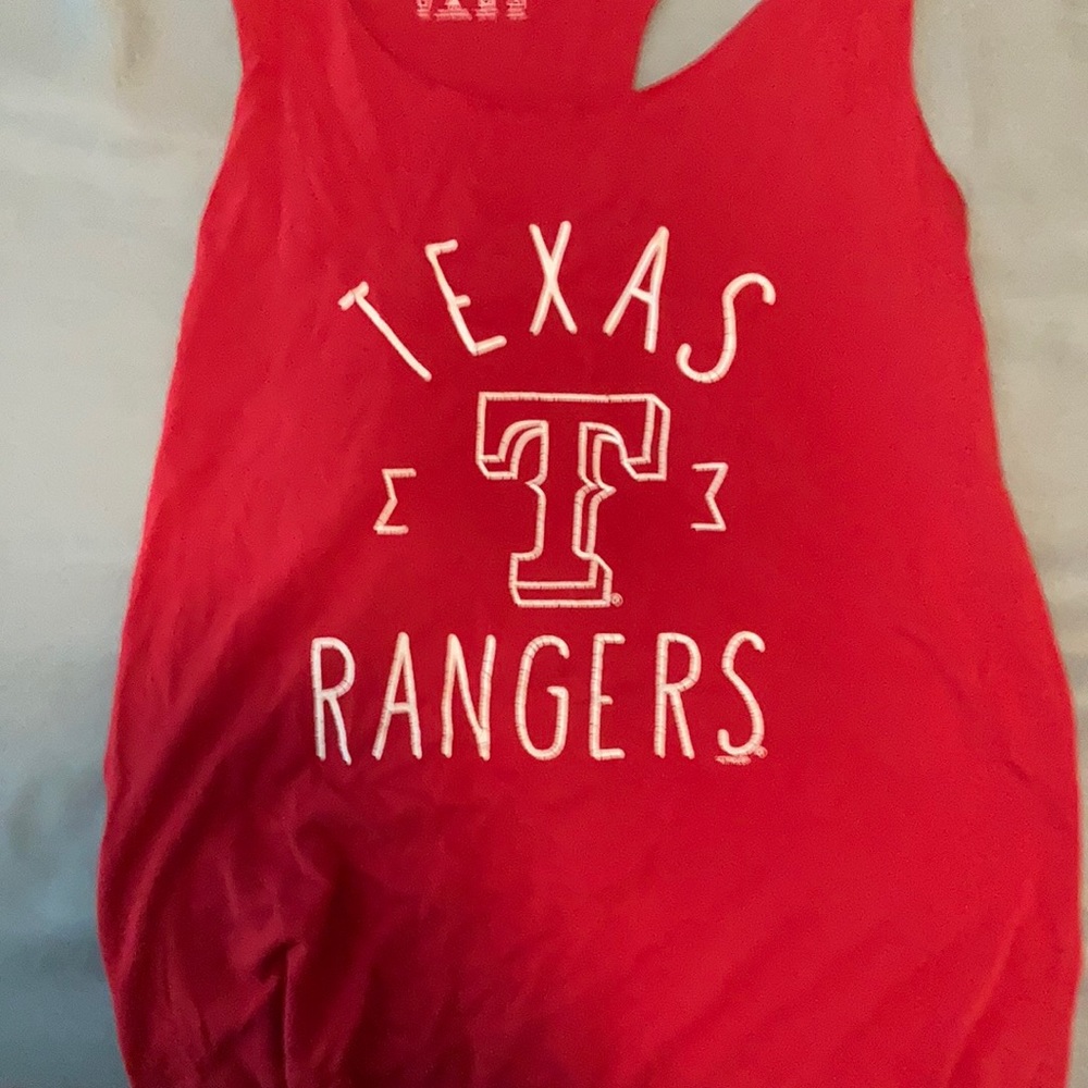 Texas rangers women’s tank top